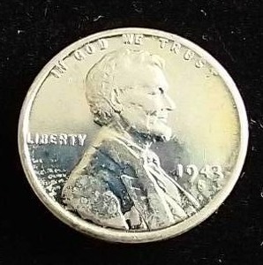 Uncirculated 1943-S Steel Penny