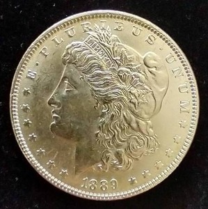 1889 Morgan Dollar