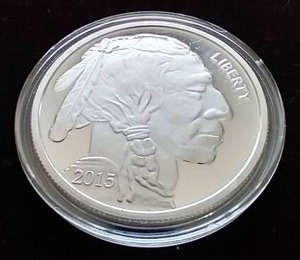 2015 Buffalo Silver Round