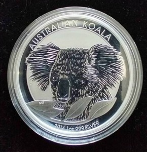 2014 Australian 1 Oz. Silver Koala