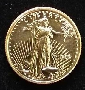 1998 110th Oz. Gold Eagle