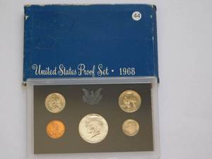 1968 and 1969 U.S. Mint  Proof Sets