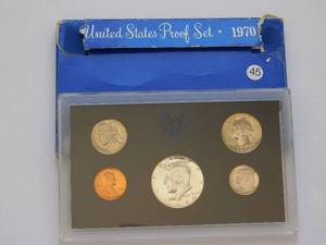 1970, 1971 and 1972 U.S. Mint  Proof Sets