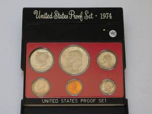1974 and 1975 U.S. Mint  Proof Sets
