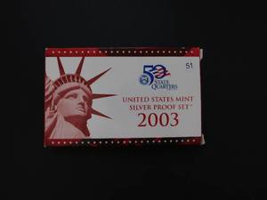 2003 US Mint Silver Proof Set