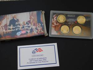 2007 Mint Proof Set Orig. Mint Package and COA