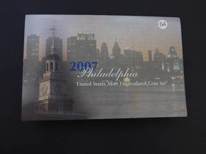 2007 US Mint Uncirculated P and D Mint Coin Set