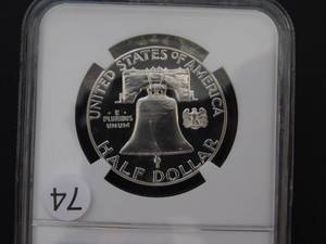1963 Proof Franklin Half Dollar NGC PF67