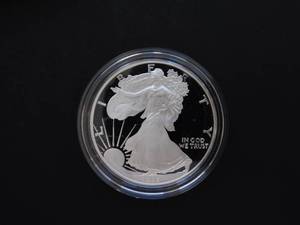 1995 Proof American Silver Eagle in Original Mint Packaging w COA