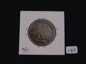 1941 Walking Liberty Half Dollar