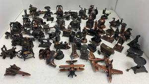 Group of vintage copper pencil sharpeners