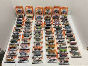 Large group of Matchbox cars