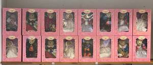 16 Muffy VanderBear Couture collectible bears in boxes