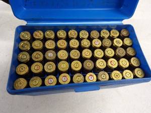 lot 12 image: 50   -   Once Shot Brass Rifle Brass Casings 30-06