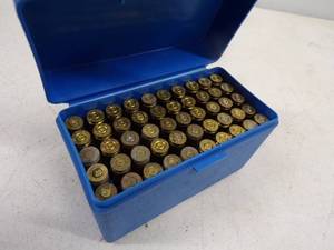 lot 21 image: 50   -   Once Shot Brass Rifle Brass Casings .270