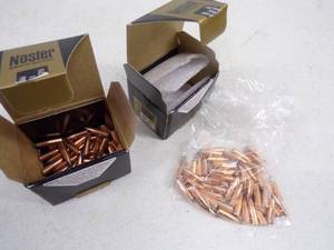 lot 29 image: Two Open Boxes of  25Cal  100 gr Bullets