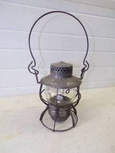 lot 45 image: Vintage Chicago Minneapolis St Paul & Pacific Railroad Lantern  Nice