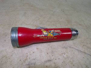 lot 63 image: RARE Captain Ray-O-Vac Leader of Light Flashlight