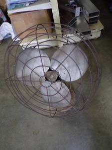 lot 76 image: Large Vintage Industrial Fan