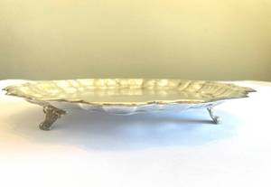 Towle EP Silver Platter Large Serving Footed Serving Platter