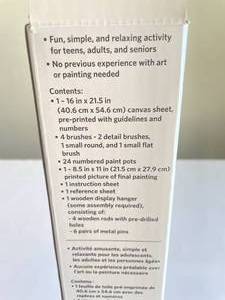 Artists Loft Large Penguin Paint by Number Poster Kit