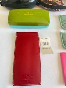 Lot of Sunglasses Cases Coach Kate Spade and More