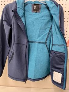 NEW All in Motion Boys Youth Spring Jacket Hoodie Size L