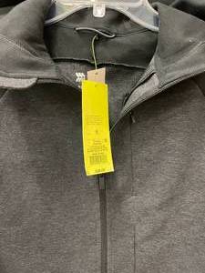 NEW All in Motion Mens Gray Spring Jacket Zip Hoodie Size S