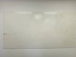 6x4 Nonmagnetic Melamine Dry-Erase Board