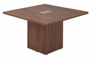 4 FT Square Conference Table (With Power Source In New In Box)