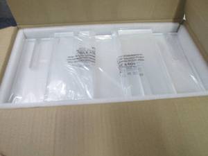 lot 124 image: 3 pc Acrylic Monitor Stand, Mouse P...