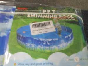 lot 126 image: Pet Swimming Pool 63x12 inch...