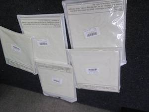 lot 137 image: 5- 30 Pks Wood Stencils...