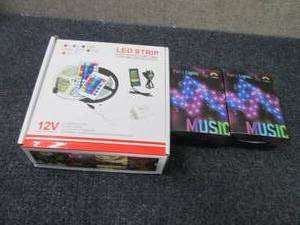 lot 143 image: LED Strip Light , 2 Music Fairy Lig...