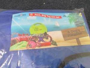 lot 168 image: 10 pk Dog Toy Set...