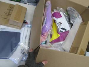 lot 202 image: Box of Assorted New Overstock Items...