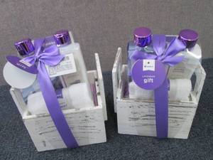 lot 218 image: 2 Lavender Bath Sets...