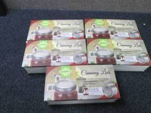 lot 228 image: 5-36 pks Aozita Wide Mouth Canning ...