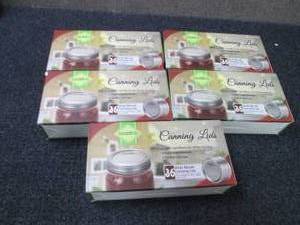 lot 229 image: 5-36 pks Aozita Wide Mouth Canning ...