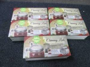 lot 230 image: 5-36 pks Aozita Wide Mouth Canning ...
