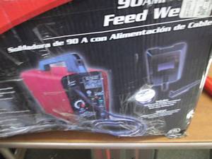 lot 263 image: Vaper 90-Amp Wire-Feed Welder Kit o...