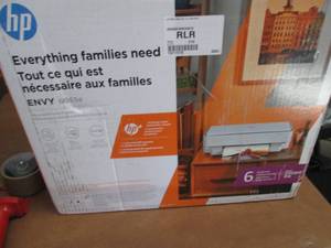 lot 284 image: HP ENVY 6055e Wi-Fi All-in-One Inkj...