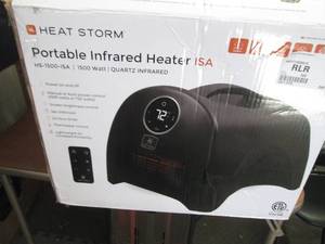 lot 291 image: Heat Storm 1500 Watt Portable Infra...