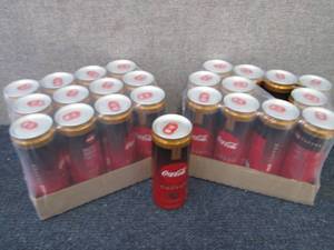 lot 318 image: 2-12 pks Coca Cola Caramel with Cof...