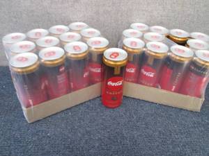 lot 327 image: 2-12 pks Coca Cola Caramel with Cof...