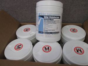 lot 335 image: Case of 6- 100 ct Canisters Skylar ...
