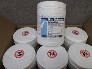 lot 336 image: Case of 6- 100 ct Canisters Skylar ...