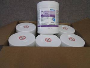 lot 367 image: Case of 12-220 ct Canisters Ecolab ...