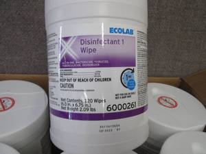 lot 368 image: Case of 12-220 ct Canisters Ecolab ...