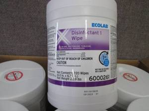 lot 378 image: Case of 12-220 ct Canisters Ecolab ...